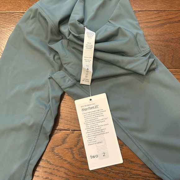 Green, women’s leggings. *NOT LULULEMON. NWT. - Picture 1 of 2